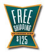 Free Shipping on orders over $125